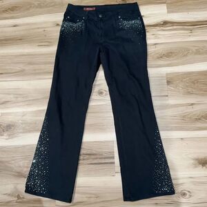 NU Bedazzled Western Bootcut Jeans Women’s 12